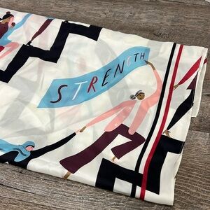 Talbots Limited Edition Sisterhood Silk Scarf for Ending Breast Cancer